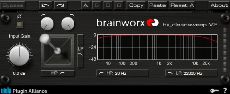 Plugin Alliance Brainworx bx_cleansweep v2